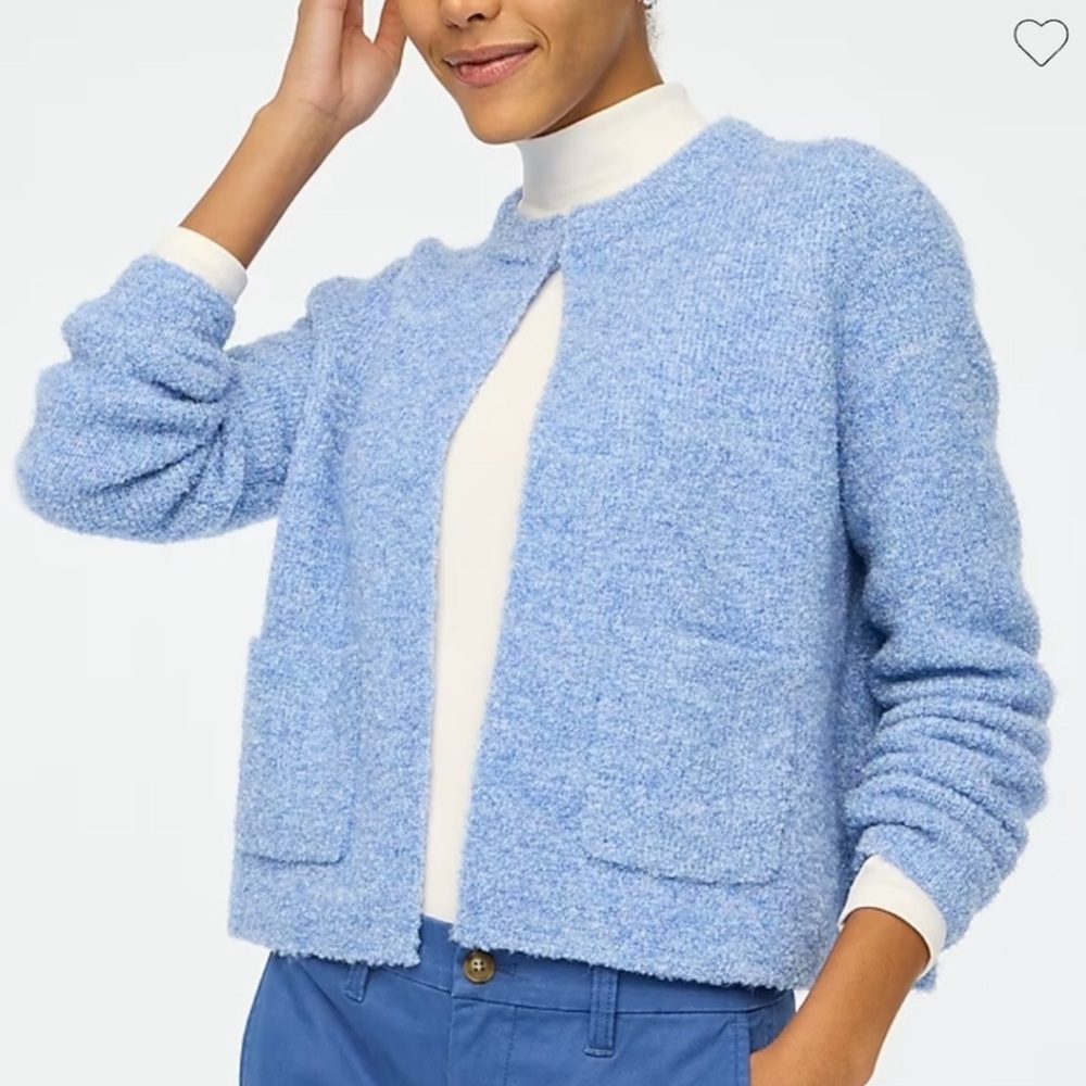 J. Crew Bouclé Lady Cardigan Sweater